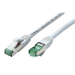 Roline S/FTP patchkabel kat. 6a, 0,3m, šedý
