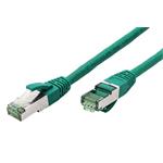 Roline S/FTP patchkabel kat. 6A, 0,3m, zelený