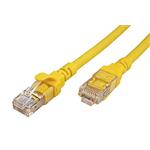 S/FTP patchkabel kat. 6a, Component Level, 1m, LSOH, žlutý