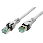 S/FTP patchkabel kat. 6a, LSOH, PushPull, 2m, šedý