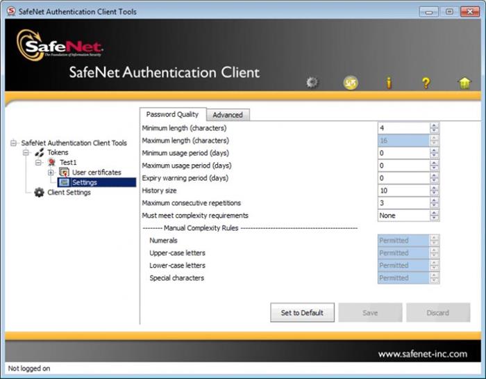 SafeNet SAC (SafeNet Authentication Client) - User 1License +1Y-Care