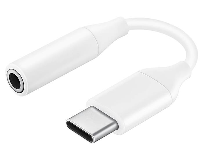 Samsung audio adaptér z USB-C na 3.5mm jack, bílý