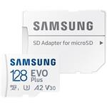 Samsung EVO Plus 128GB microSDXC karta, UHS-I U3 A2 + SD adaptér