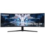 Samsung Odyssey G9 Neo, 49" VA prohnutý, 5120x1440@240Hz, 32:9, 420cd, HDR, FreeSync