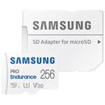 Samsung PRO Endurance 256GB microSDXC karta, UHS-I U3 + adaptér