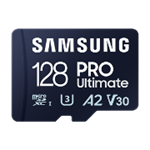 Samsung PRO Ultimate 128GB microSDXC karta, UHS-I U3 A2 + USB čtečka