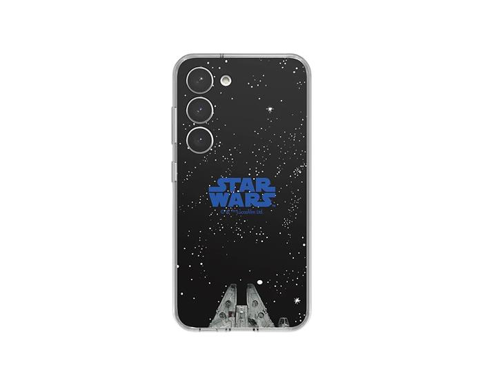 Samsung Rámeček Star Wars k ochrannému krytu Frame pro Samsung Galaxy S23 Black