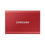 Samsung T7 1TB externí SSD, USB 3.1, metallic red