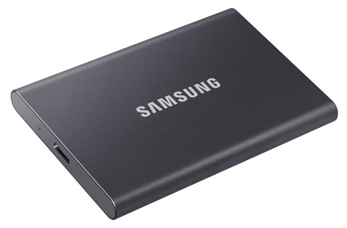 Samsung T7 500GB externí SSD, USB 3.1, titan grey