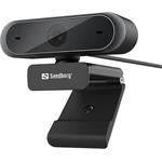 Sandberg Webcam Pro, webkamera, 1080p, 80° FOV, USB 2.0