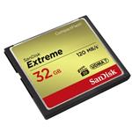 SanDisk Extreme 32GB CompactFlash karta, 120/85 MB/s