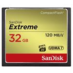 SanDisk Extreme 32GB CompactFlash karta, 120R/85W