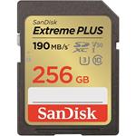 SanDisk Extreme PLUS 256GB SDXC karta, V30 UHS-I, 190R/130W