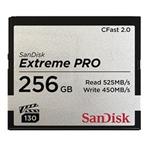 SanDisk Extreme Pro 256GB, CFast 2.0 karta, VPG130, 525R/450W