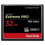SanDisk Extreme Pro 32GB CompactFlash karta, 160R/150W