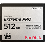 SanDisk Extreme Pro 512GB CFAST karta, 525R/450W