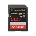 SanDisk Extreme PRO 512GB SDXC karta, V30 UHS-I, 200R/140W