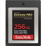SanDisk Extreme Pro CFexpress Card 256GB, Type B, 1700R/1200W