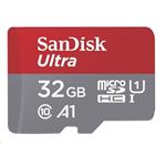 SanDisk Ultra 32GB, microSDHC karta, UHS-I A1 + adaptér