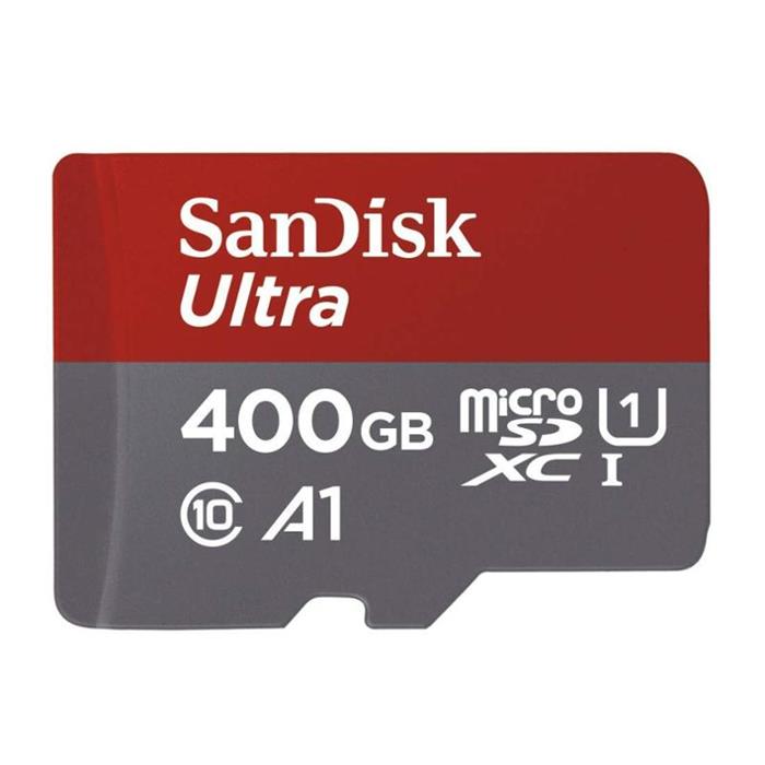 SanDisk Ultra 400GB microSDXC karta, UHS-I U1 A1 + adaptér