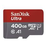 SanDisk Ultra 400GB microSDXC karta, UHS-I U1 A1 + adaptér