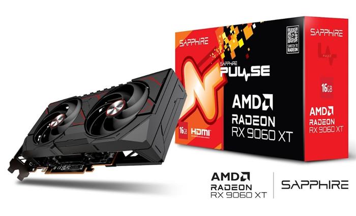 Sapphire PULSE Radeon RX 9060 XT 16GB