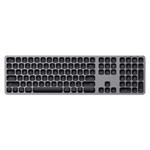 Satechi Aluminum Bluetooth Wireless Keyboard for Mac - US - Space Grey