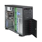 SC743AC-1K26B-SQ 4U/tower eATX tichý(28dB),8sATA/SAS,1.2kW(80+PLAT.),černé