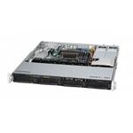 SC813MFTQC-R606C 1U ATX (140W), 4sATA/SAS3,slimCD,FD, rPS 600W 80+PLATINUM, černé