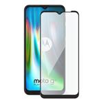 Screenshield MOTOROLA Moto G9 Play XT2083 (full COVER black) Tempered Glass