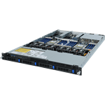 Server R182-Z90 1U 2S-SP3 (240W), 2GbE, 4sATA, M.2, IPMI, 32DDR4-3200, 2PCI-E16(g4), 2OCP, rPS (80+PLAT)