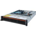 Server R272-Z34 2U S-SP3(240W), 2GbE, 24NVMe4, 2SFF, 2M.2, 16DDR4-3200,1PCI-E8(g4), IPMI, RoT, rPS (80+ PLAT.)