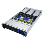 Server RS720A-E12-RS12/10G 2U,2S-SP5(300W),2×10GbE-T,9PCI-E16/8(g5)/3GPU, 24DDR5, 8NVMe5&4sATA, IPMI, 2K6W rPS (80+Tit)