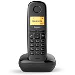 Siemens Gigaset A270, DECT/GAP bezdrátový telefon, barva černá