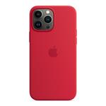 Silikonový kryt s MagSafe na iPhone 13 Pro Max – červený