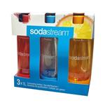Sodastream láhev TriPack 1l Orange/Red/Blue