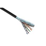 Solarix kabel FTP CAT5e drát,  venkovní, 305m/box,  PE, SXKD-5E-FTP-PE 