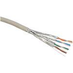 Solarix kabel STP CAT6A drát, 500m/cívka, LS0H,  SXKD-6A-STP-LS0H