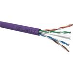 Solarix kabel UTP CAT6 drát, 500m/cívka, fialový, LS0H,  SXKD-6-UTP-LS0H