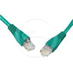 Solarix patch kabel CAT5E UTP PVC 20m zelený snag-proof