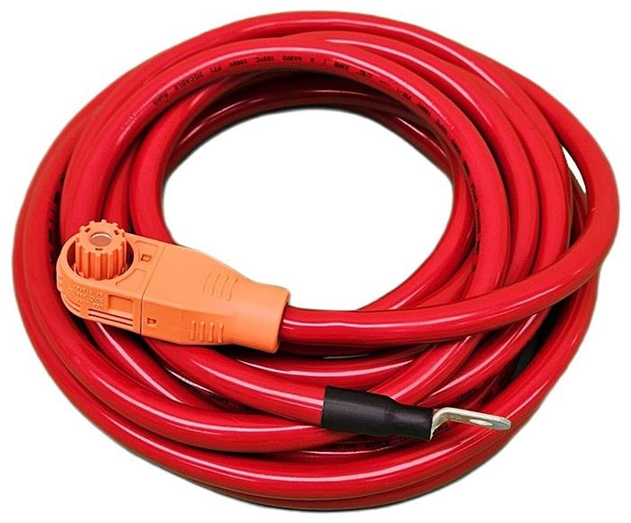 Solarmi silový kabel pro baterii BOS-G, 5m, červený, Deye