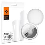 Spigen AirSkin Shield HD 4-Pack, ochranné fólie pro Apple AirTag, transparent
