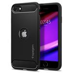 Spigen Rugged Armor, black - iPhone SE/7/8