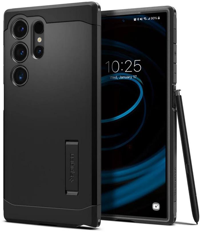 Spigen Tough Armor pro Samsung Galaxy S24 Ultra černý