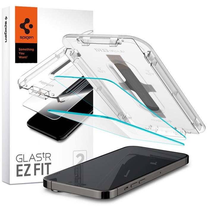 Spigen tR EZ Fit 2 Pack, transparency - iPhone 14 Pro