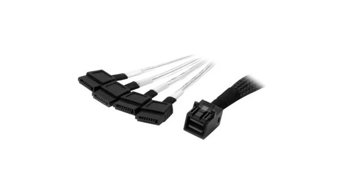 Startech kabel SFF-8643 (SAS-HD) -> 4x SATA 1m