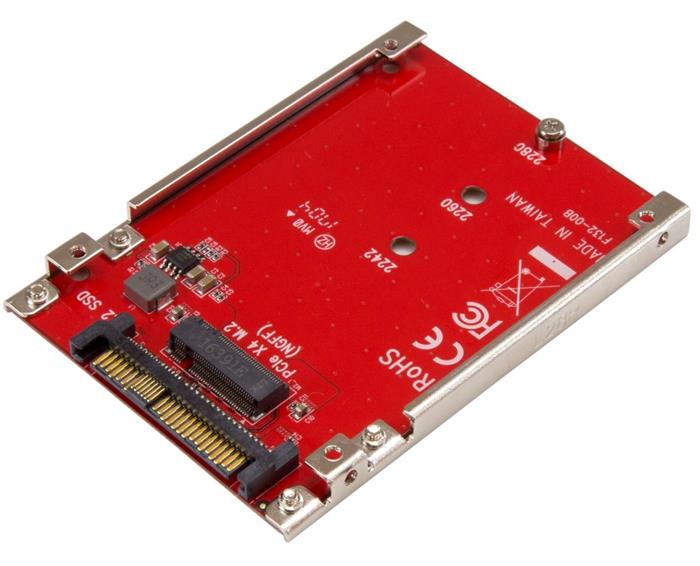 Startech převodník U.2 SFF-8639 -> M.2 NVMe Key M