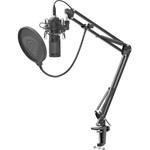 Streamovací mikrofon Genesis Radium 400, USB, kardioidní polarizace, ohybné rameno, pop-filter