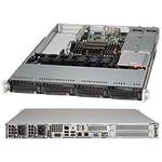 SUPERMICRO 1U chassis 4x 3,5" HS SAS/SATA, 2x500W (80PLUS Platinum), WIO