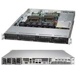 SUPERMICRO 1U chassis 4x 3,5" HS SAS/SATA, 2x700W (80PLUS Platinum)